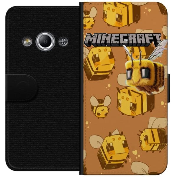 Samsung Galaxy Xcover 3 Lompakkokotelo Minecraft Bi