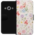 Miniatyrbilde 1 av 3: Samsung Galaxy Xcover 3 Lommeboketui Blomster