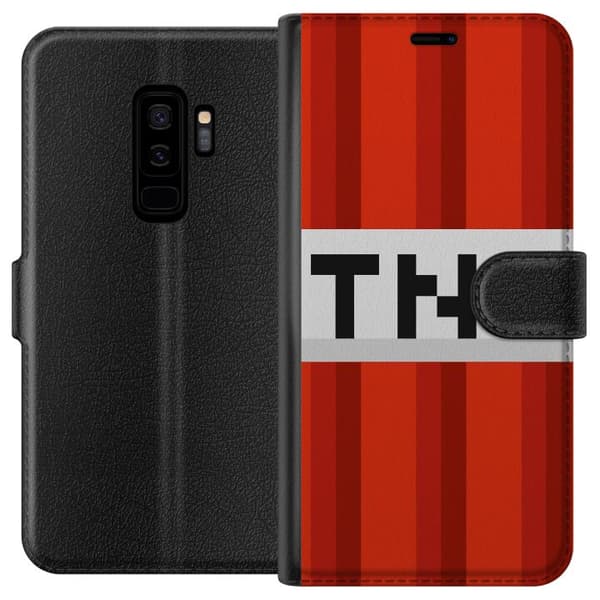 Samsung Galaxy S9+ Tegnebogsetui Minecraft TNT