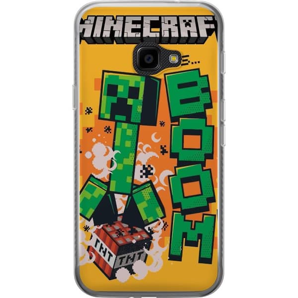 Samsung Galaxy Xcover 4 Gennemsigtig cover Minecraft Boom