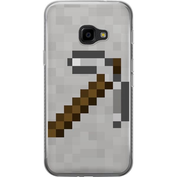 Samsung Galaxy Xcover 4 Läpinäkyvä kuori Minecraft Työkalut