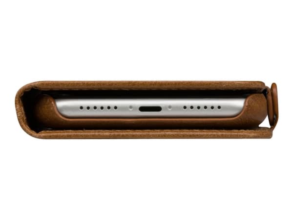 dbramante1928 Lynge - Lommebok for mobiltelefon - helnarvet lær - patina - for Apple iPhone 6, 6s, 7, 8, SE (2nd generation)
