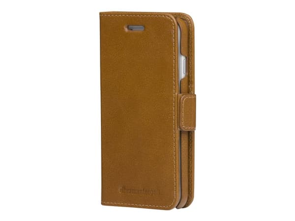 dbramante1928 Lynge - Lommebok for mobiltelefon - helnarvet lær - patina - for Apple iPhone 6, 6s, 7, 8, SE (2nd generation)
