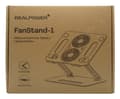 Miniatyrbilde 4 av 5: RealPower FanStand 1,Notebook/Tablet Stand mit Fan und RGB