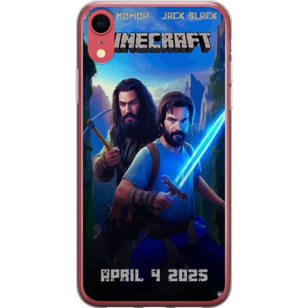 Apple iPhone XR Gennemsigtig cover En Minecraft-film