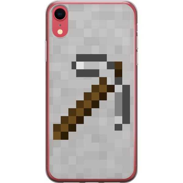 Apple iPhone XR Läpinäkyvä kuori Minecraft Työkalut