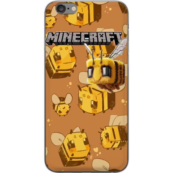 Apple iPhone 6 Plus Genomskinligt Skal Minecraft Bi