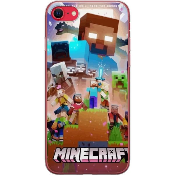 Apple iPhone 8 Läpinäkyvä kuori Minecraft