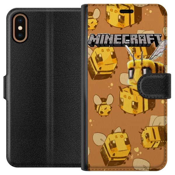 Apple iPhone XS Lommeboketui Minecraft Bi