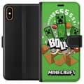 Miniatyrbild 1 av 3: Apple iPhone XS Plånboksfodral Minecraft Boom