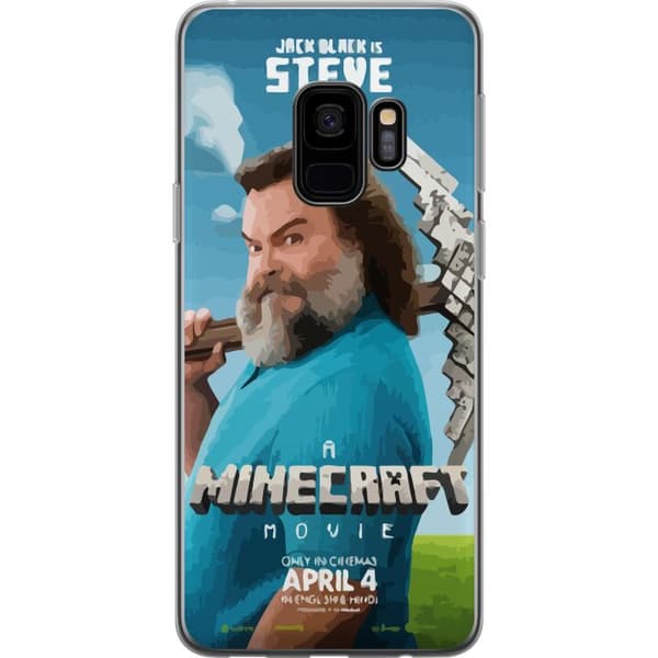 Samsung Galaxy S9 Gennemsigtig cover En Minecraft-film