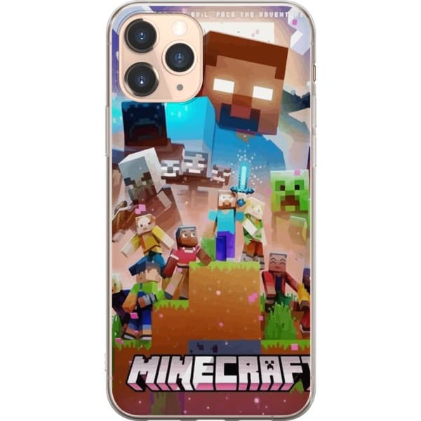 Apple iPhone 11 Pro Läpinäkyvä kuori Minecraft