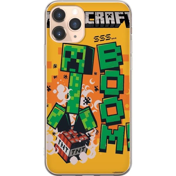 Apple iPhone 11 Pro Gjennomsiktig deksel Minecraft Boom
