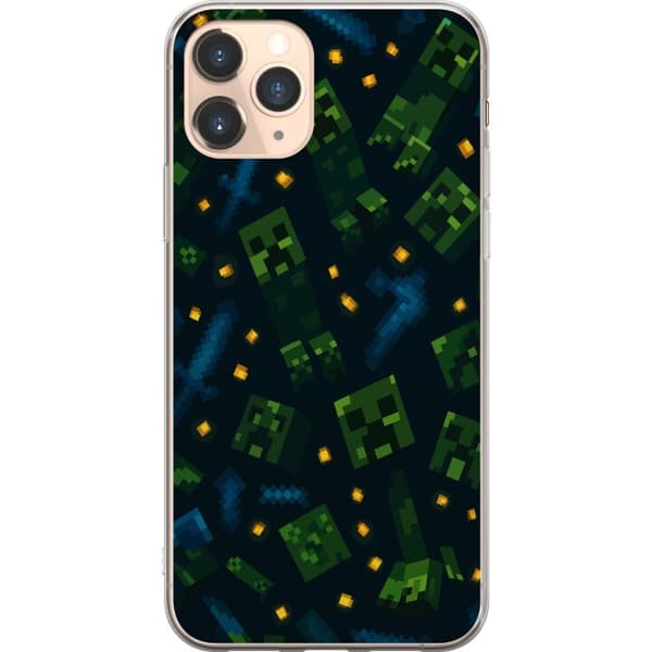 Apple iPhone 11 Pro Gjennomsiktig deksel Minecraft Dungeons Mob