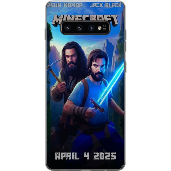 Samsung Galaxy S10 Gjennomsiktig deksel En Minecraft-film