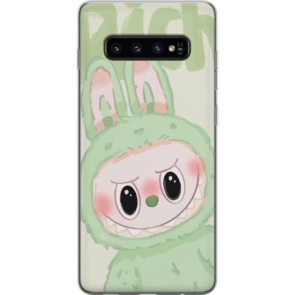 Samsung Galaxy S10 Gjennomsiktig deksel Pop mart labubu