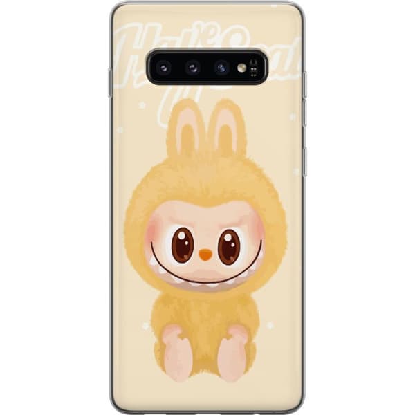 Samsung Galaxy S10 Gjennomsiktig deksel Pop mart labubu