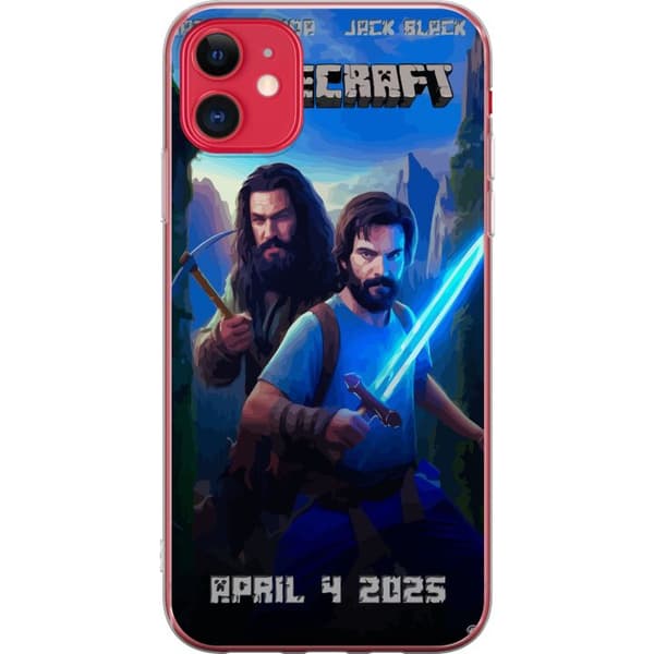 Apple iPhone 11 Läpinäkyvä kuori Minecraft-elokuva