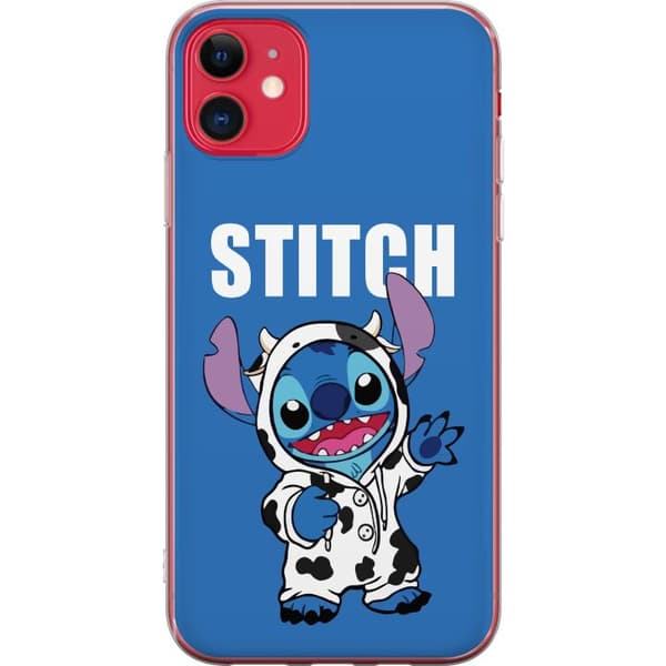 Apple iPhone 11 Genomskinligt Skal Stitch