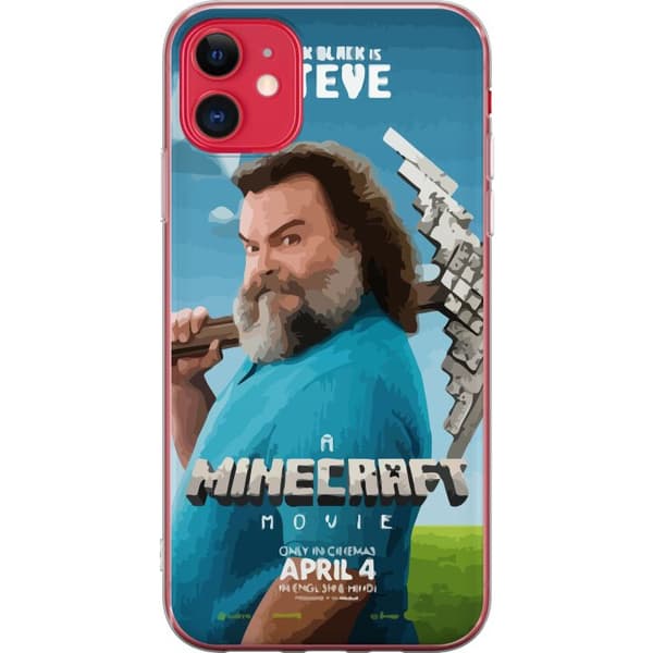 Apple iPhone 11 Gjennomsiktig deksel En Minecraft-film
