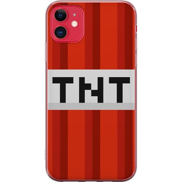Apple iPhone 11 Gjennomsiktig deksel Minecraft TNT