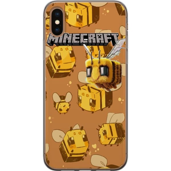 Apple iPhone X Gjennomsiktig deksel Minecraft Bi