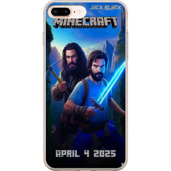 Apple iPhone 7 Plus Genomskinligt Skal A Minecraft Movie