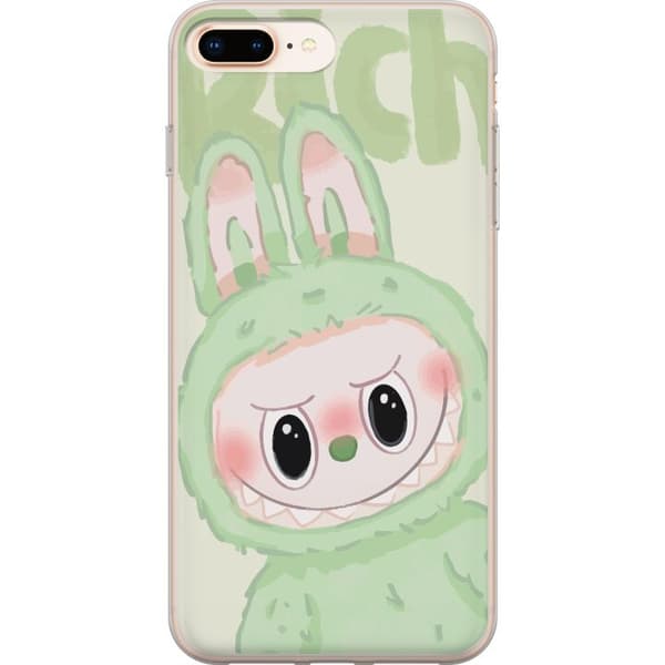 Apple iPhone 7 Plus Läpinäkyvä kuori Pop mart labubu