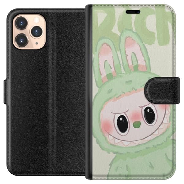 Apple iPhone 11 Pro Lompakkokotelo Pop mart labubu