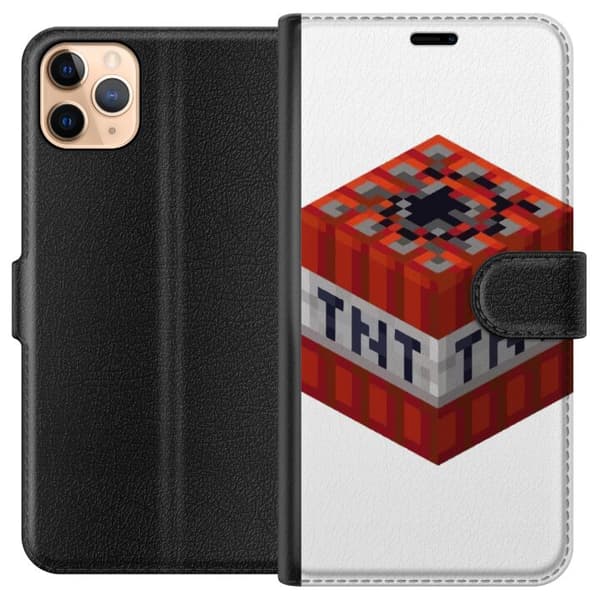 Apple iPhone 11 Pro Max Lompakkokotelo Minecraft TNT