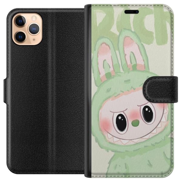 Apple iPhone 11 Pro Max Lommeboketui Pop mart labubu