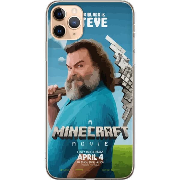 Apple iPhone 11 Pro Max Genomskinligt Skal A Minecraft Movie