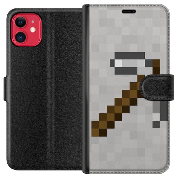 Apple iPhone 11 Plånboksfodral Minecraft Tools