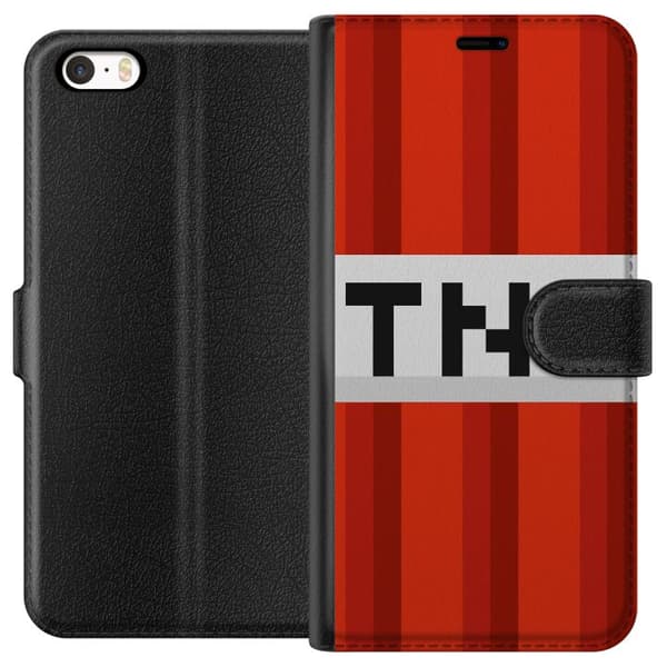 Apple iPhone 5 Lompakkokotelo Minecraft TNT