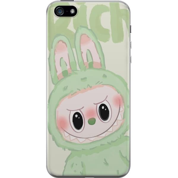 Apple iPhone 5 Gennemsigtig cover Pop mart labubu