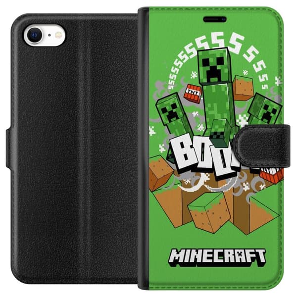 Apple iPhone 6 Tegnebogsetui Minecraft Boom