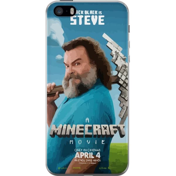 Apple iPhone 5s Genomskinligt Skal A Minecraft Movie