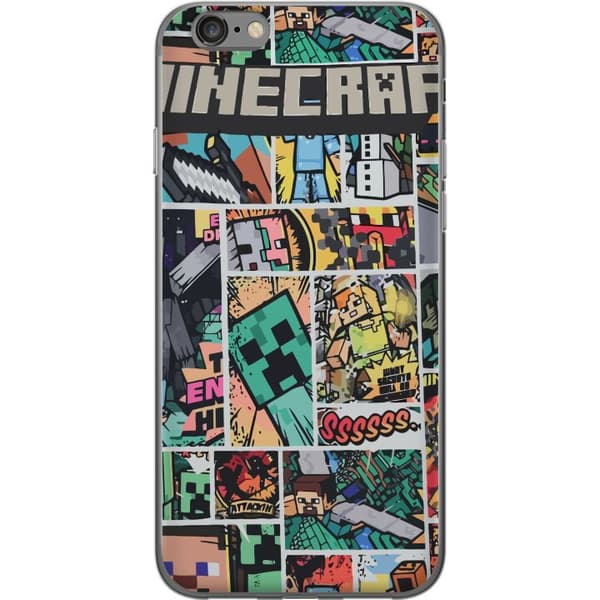 Apple iPhone 6 Gjennomsiktig deksel Minecraft Kunsthåndverk