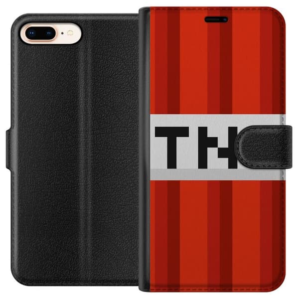 Apple iPhone 7 Plus Lompakkokotelo Minecraft TNT