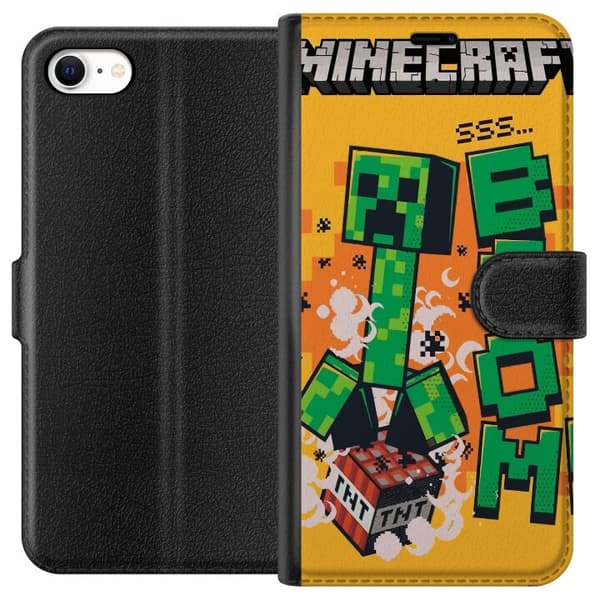 Apple iPhone 6s Lompakkokotelo Minecraft Boom