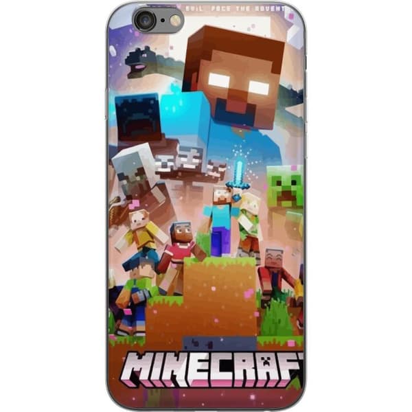 Apple iPhone 6s Plus Gennemsigtig cover Minecraft