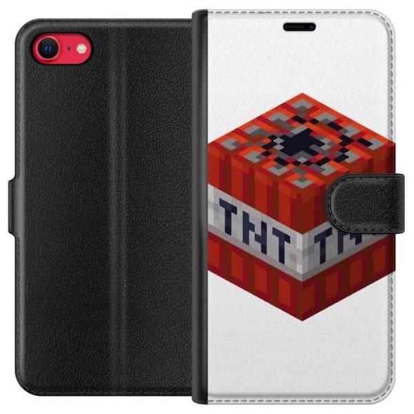 Apple iPhone 7 Lompakkokotelo Minecraft TNT