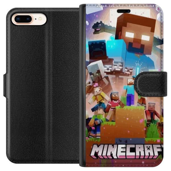 Apple iPhone 7 Plus Lommeboketui Minecraft