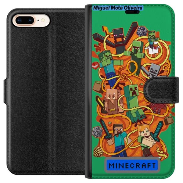 Apple iPhone 7 Plus Lompakkokotelo Minecraft
