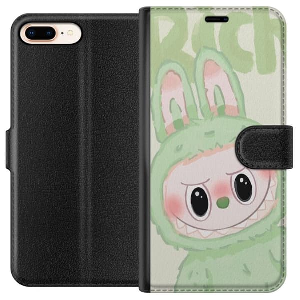 Apple iPhone 7 Plus Lompakkokotelo Pop mart labubu