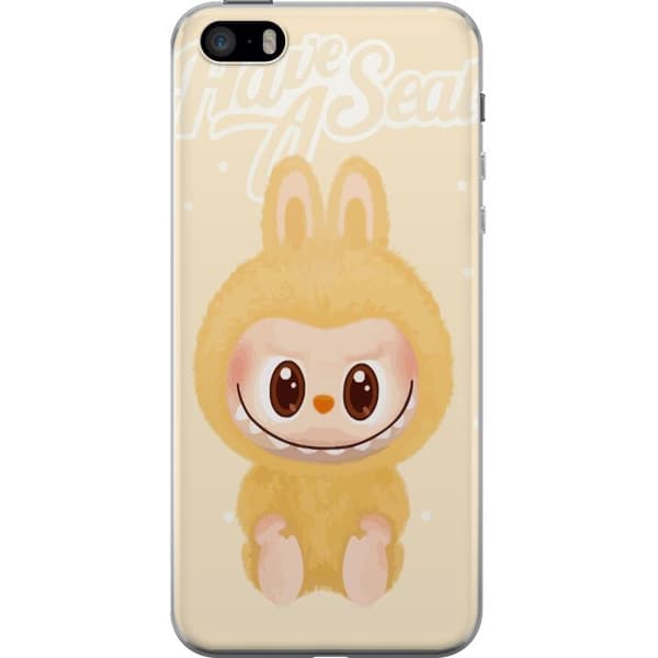 Apple iPhone SE (2016) Gennemsigtig cover Pop mart labubu