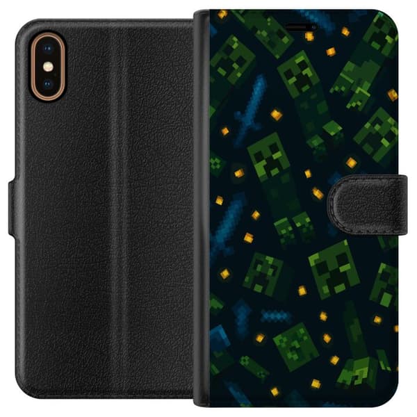 Apple iPhone X Lommeboketui Minecraft Dungeons Mob