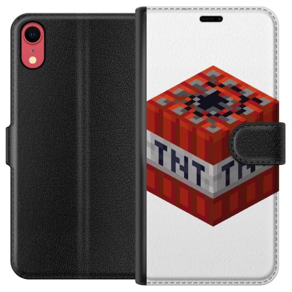 Apple iPhone XR Tegnebogsetui Minecraft TNT