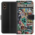 Miniatyrbillede 1 af 3: Apple iPhone XS Max Tegnebogsetui Minecraft Kunst