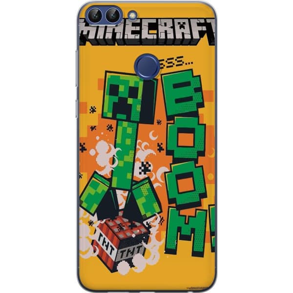 Huawei P smart Gjennomsiktig deksel Minecraft Boom